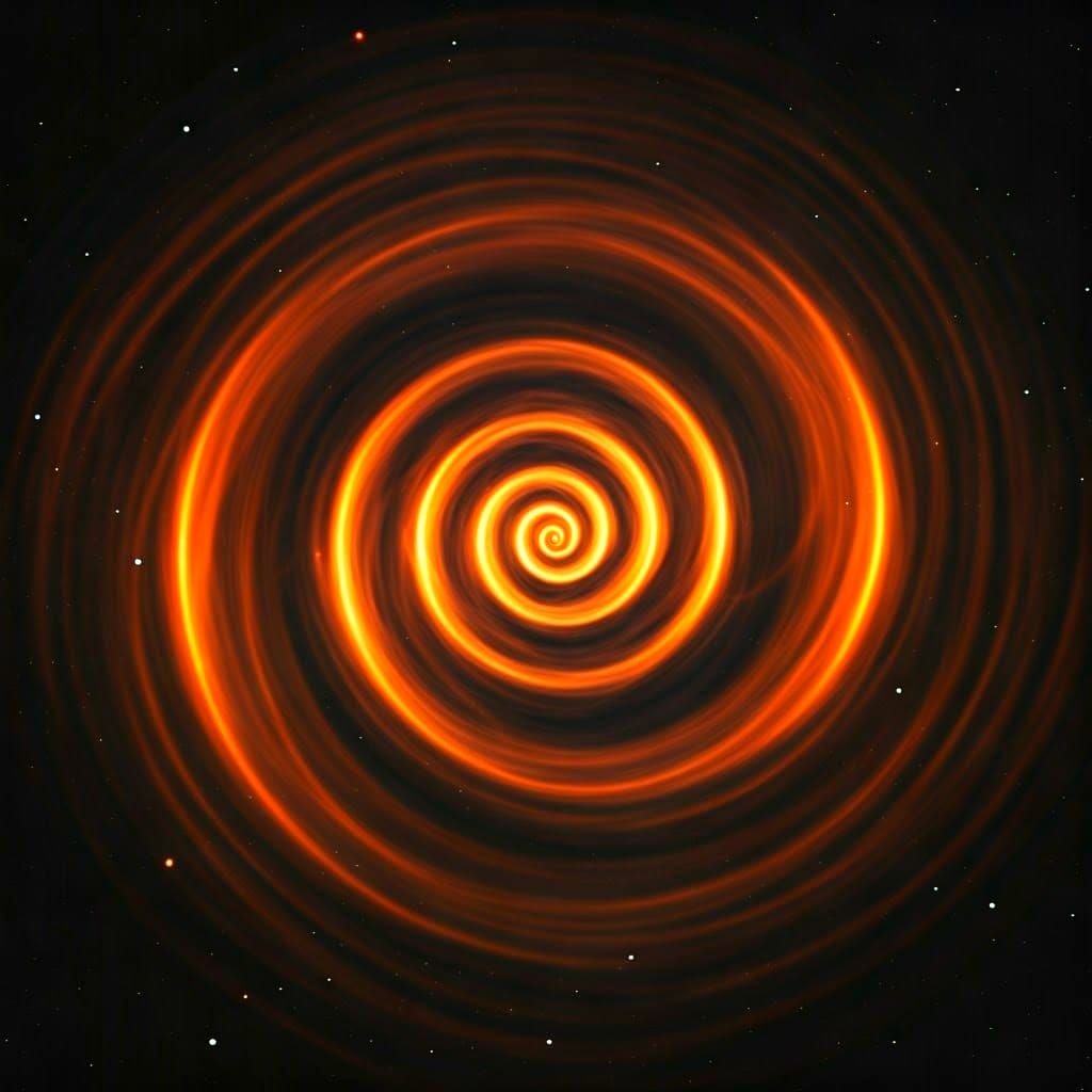 Noctilucent Clouds Spiraling in Galactic Light