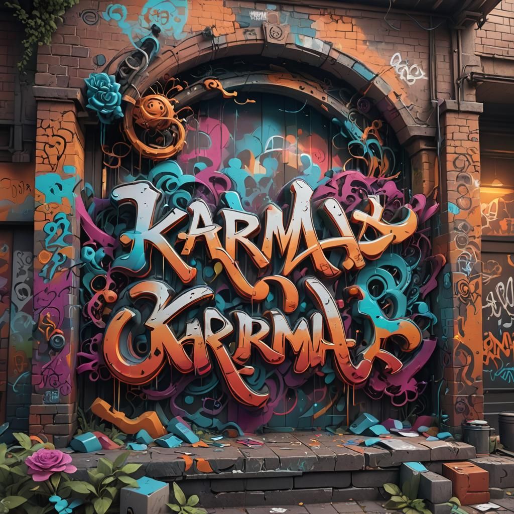 Karma graffiti