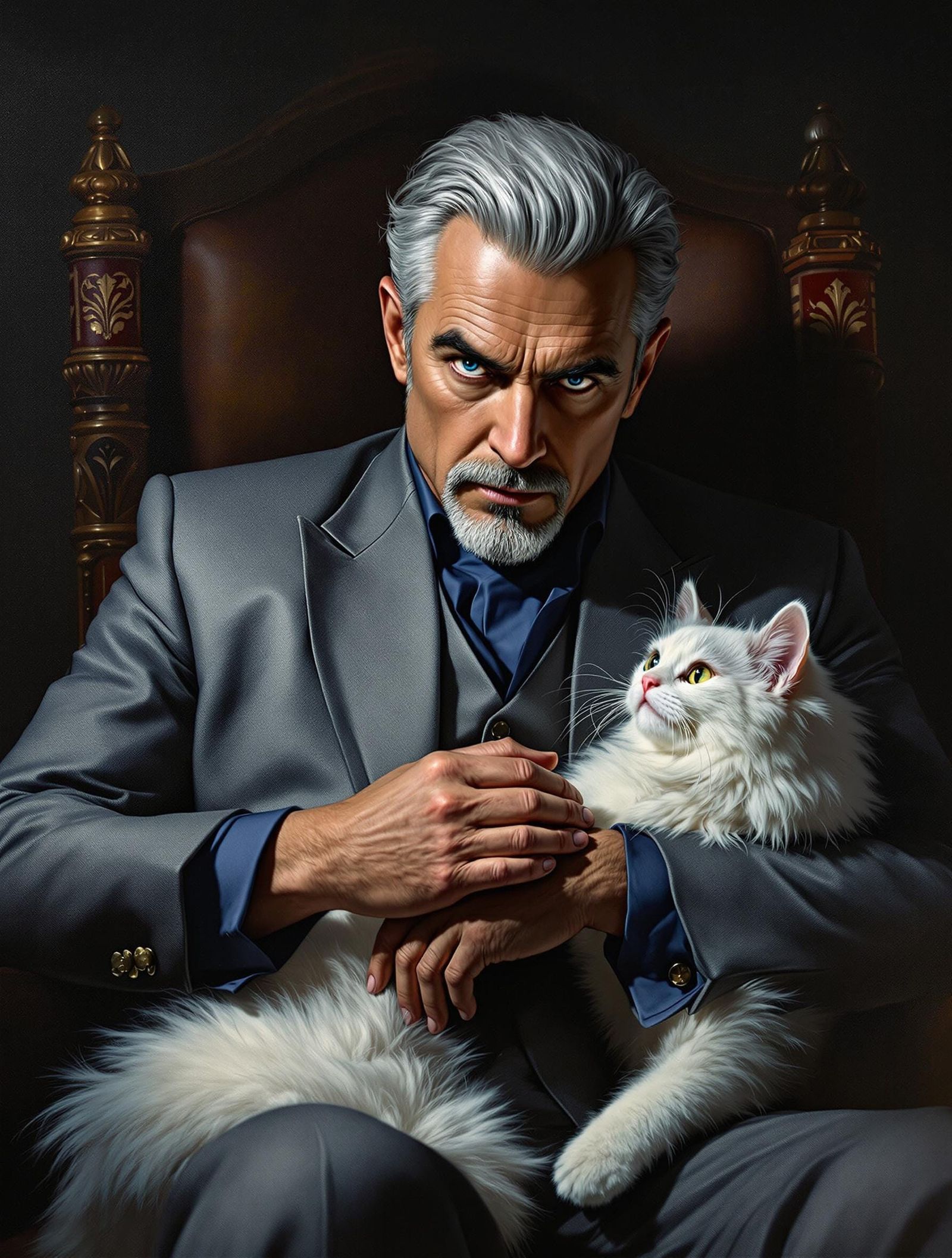 Ernst Stavro Blofeld Strokes Senior Machiavelli as They Decide Your Fate