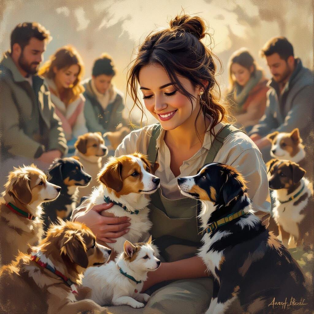 Animal Rescuer's Kindness Amidst Subtle Bullying