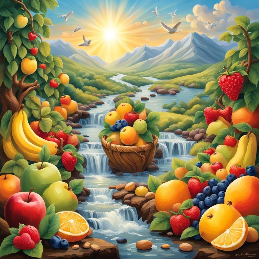 Fruits of the Spirit: A Colorful Representation
