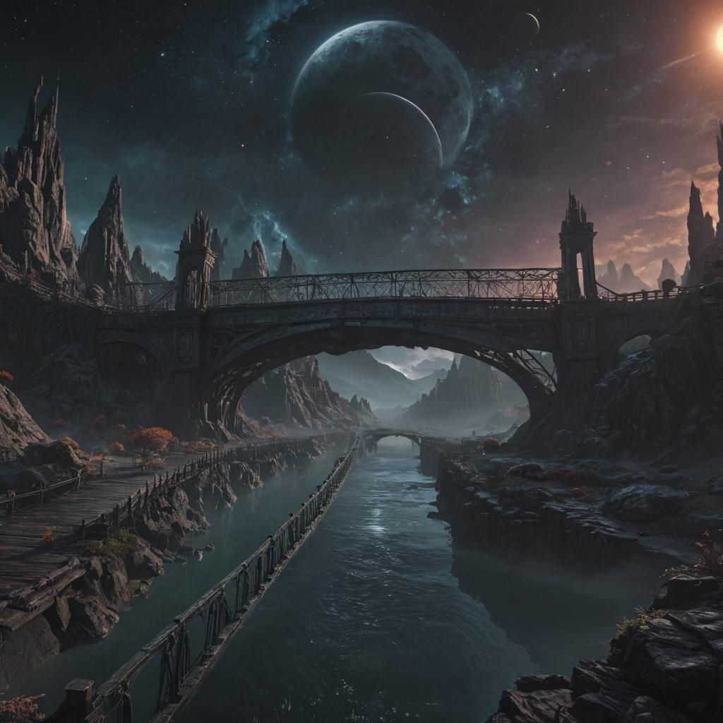 Mystical Bridge to a Parallel Universe