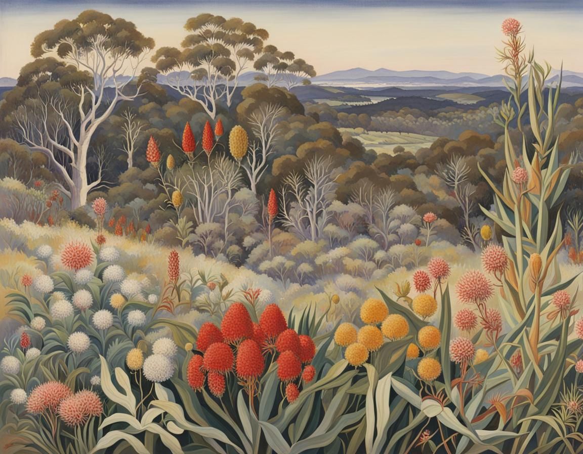 where is Brindabella? stillife, south-eastern Australian flowers, made this picture hoping somebody knows why Brindabell...