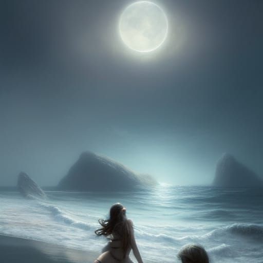 Moonlit picnic