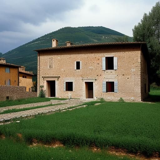 Michelangelo's Birthplace in Caprese, Italy