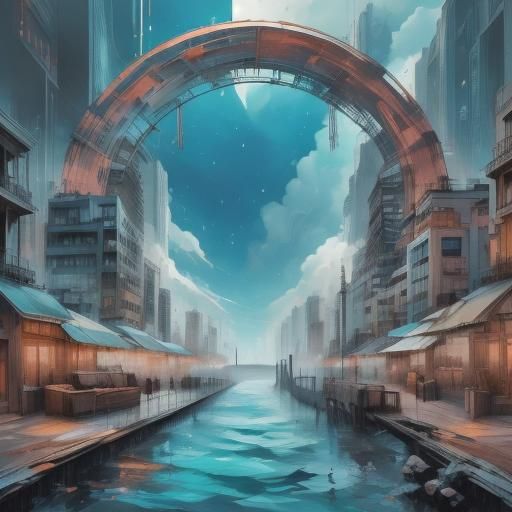 Asbury Park Boardwalk Art Deco Buildings in Disrepair