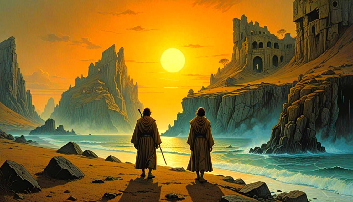 Star Wars Heroes on Mysterious Island