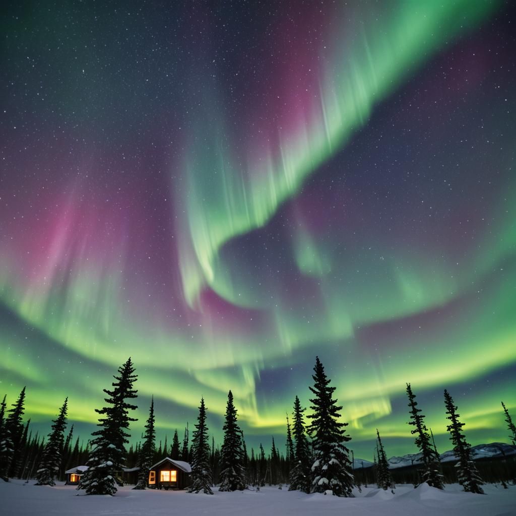 Aurora Borealis: A Strange and Beautiful Night Sky