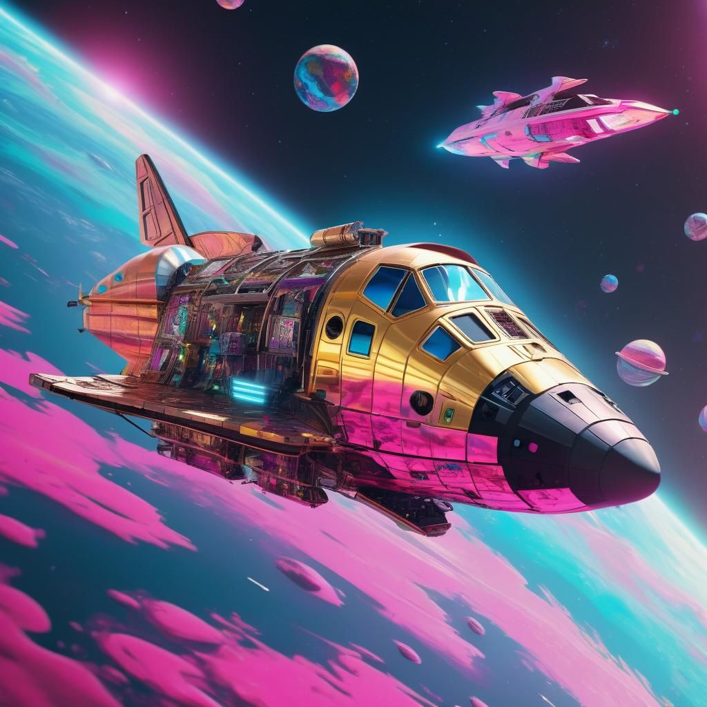 Space hippies pirate a shuttle craft in an attempt to reach ...