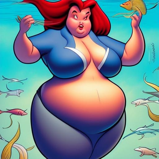 The big mermaid
