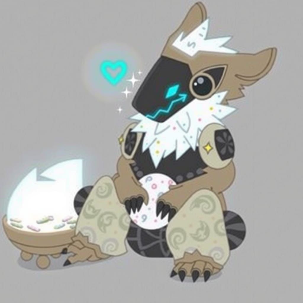 Whimsical Candy Store Sweetheart in Pastel Pink Sweater