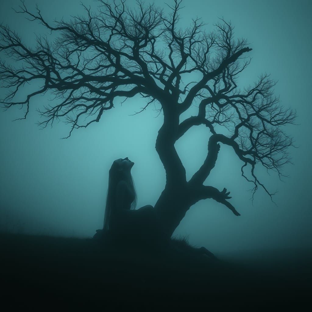 Eerie Banshee Wailing in Irish Countryside