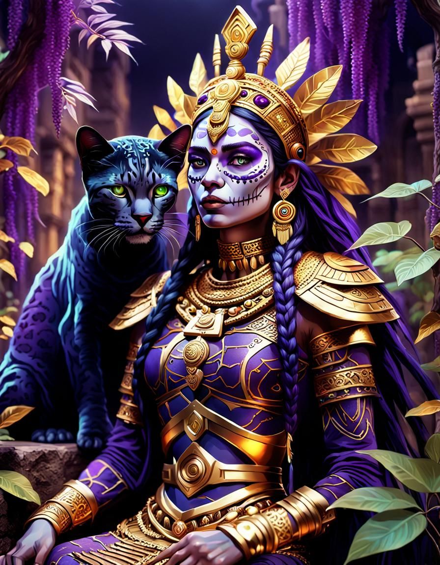 Aztec Queen Jaguar Pet