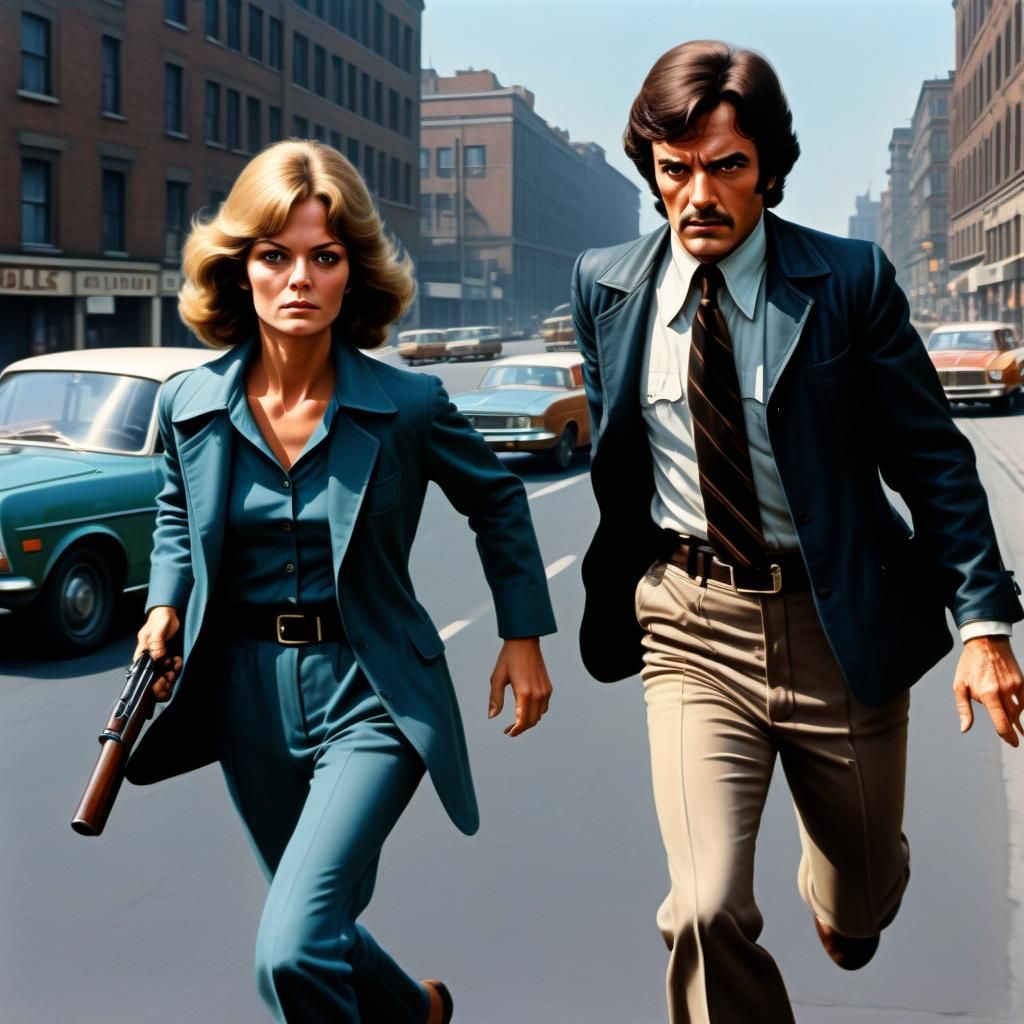 1970s detectives on a lead
