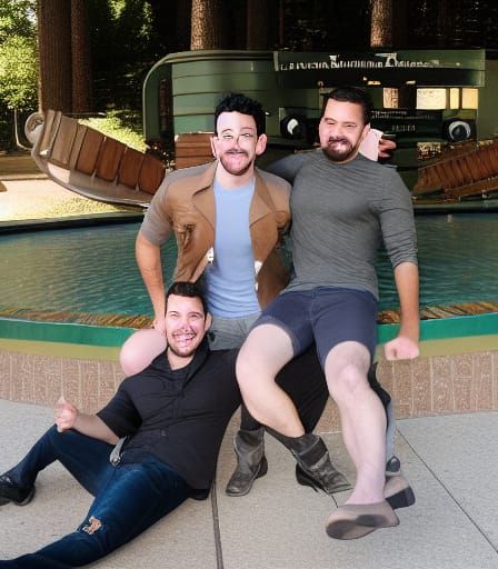 Person Performing a Pipe Straddle