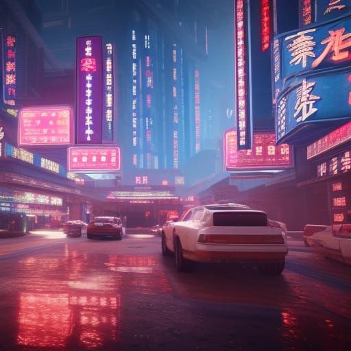 Beijing Cyberpunk 2099: 3D Game Cinematic Masterpiece