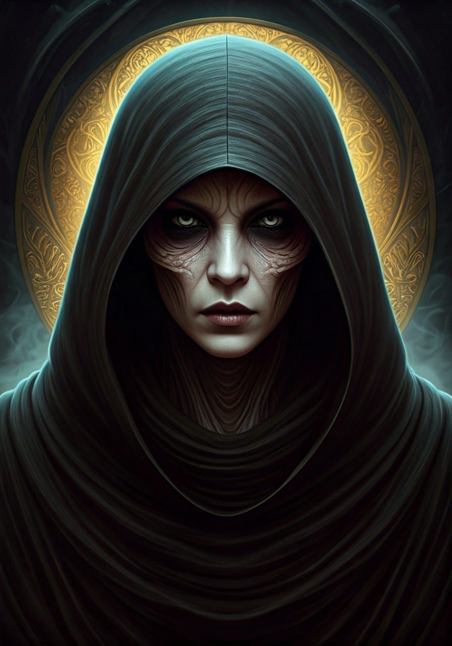 Ethereal Xenomorph Hybrid in Mystical, Hyper-Realistic Art