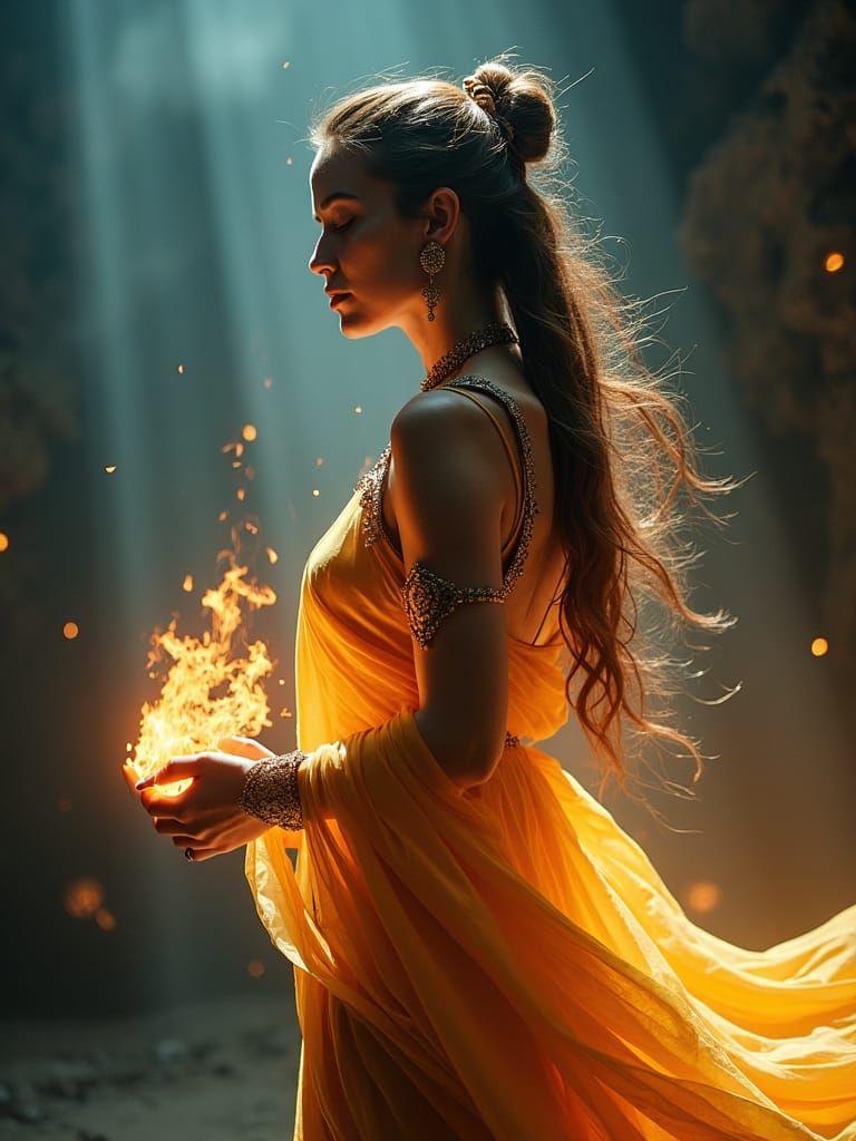 Priestess of the flame