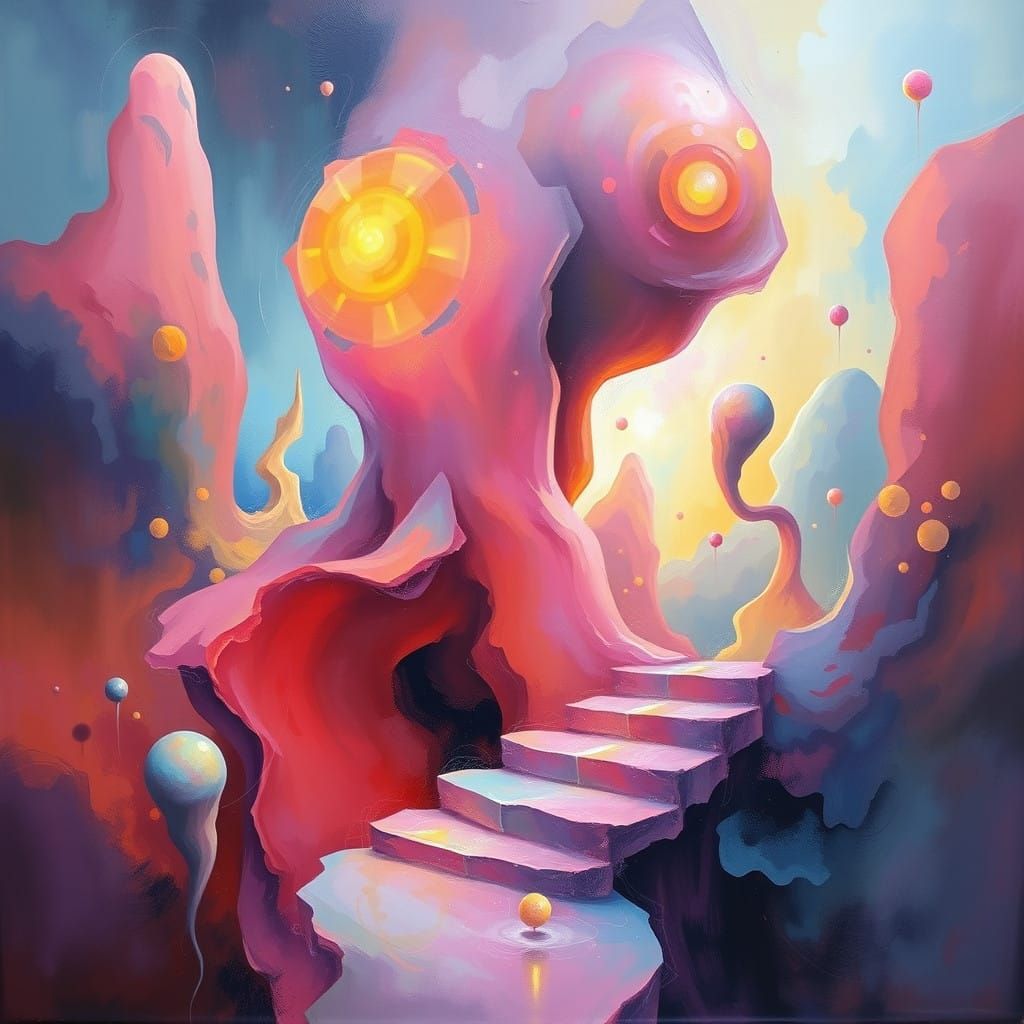 Surreal Dreamworld in Ethereal Colors