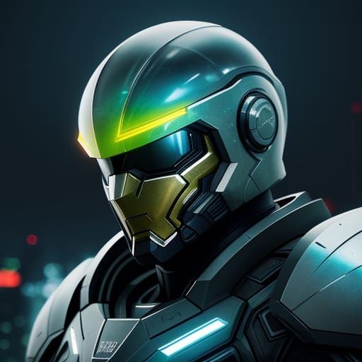 Freelancer in Futuristic Suit Concept Art