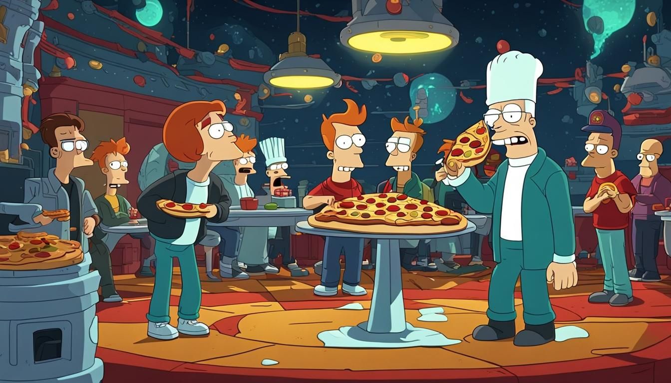 Futurama Cult Scene: Philip J. Fry in Ultra HD