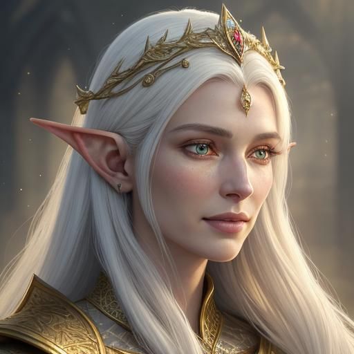 Enchanted Elf in Elegance