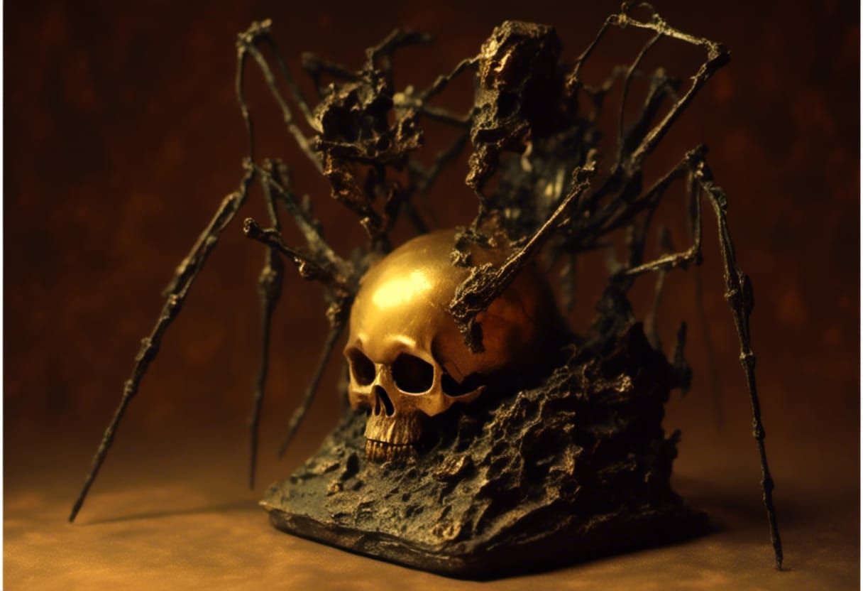 Pit Fiend Emerges: Dark Fantasy Faberge Egg
