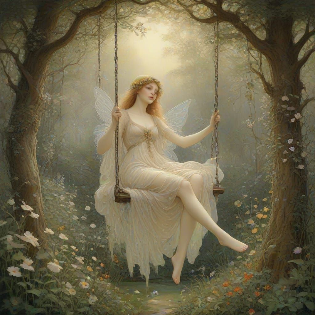 Faerie on a Swing
