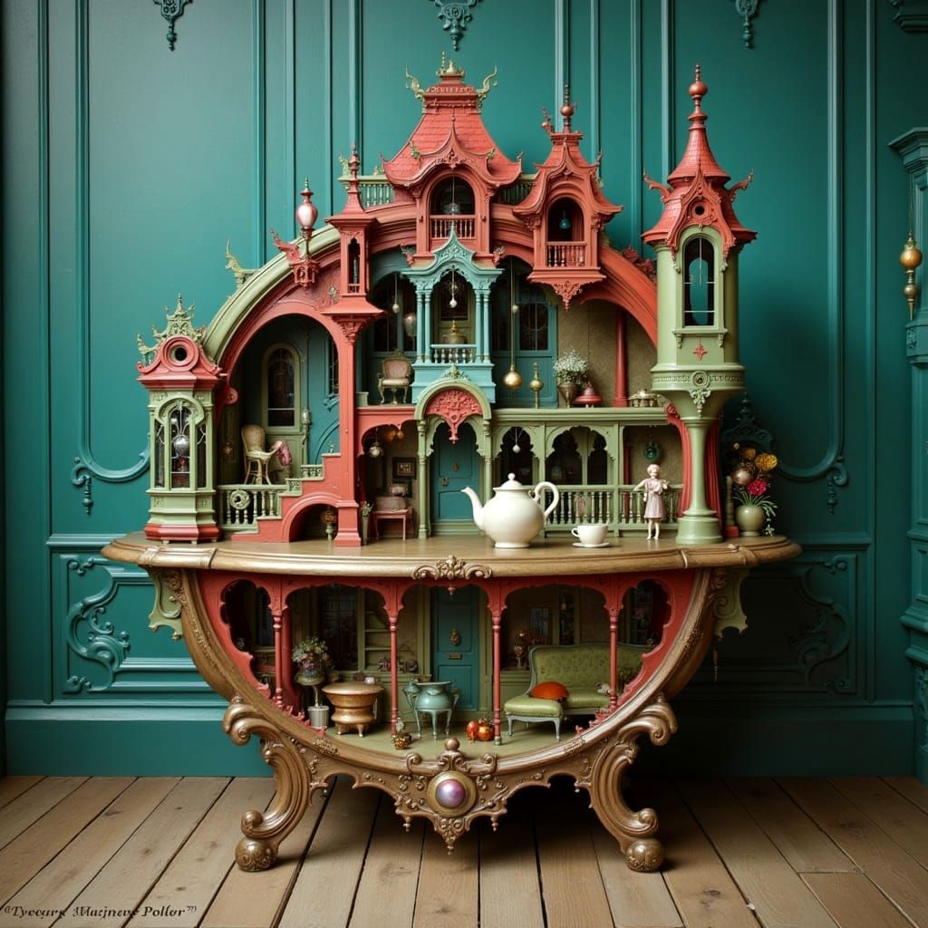 Diorama coffee table