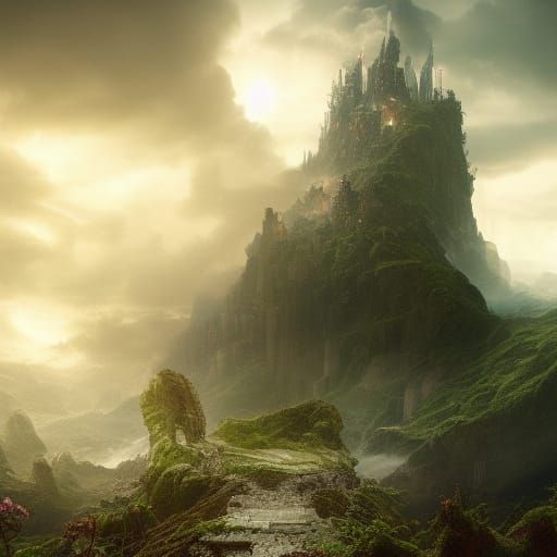 Intricate Digital Painting of the Human Mind