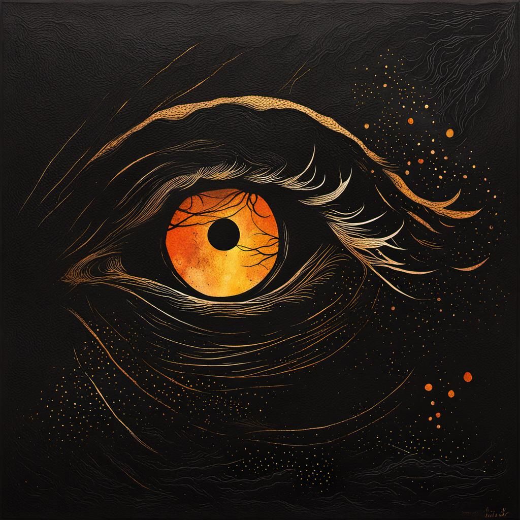 Cat's Eyes in the Night: Minimalist Dark Fantasy