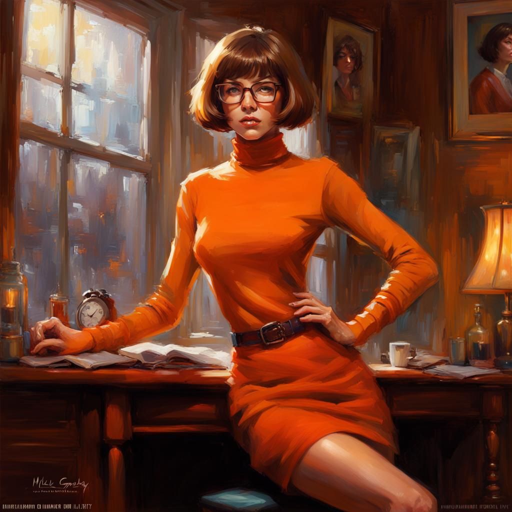 Steampunk Velma Dinkley with Dynamic Lighting
