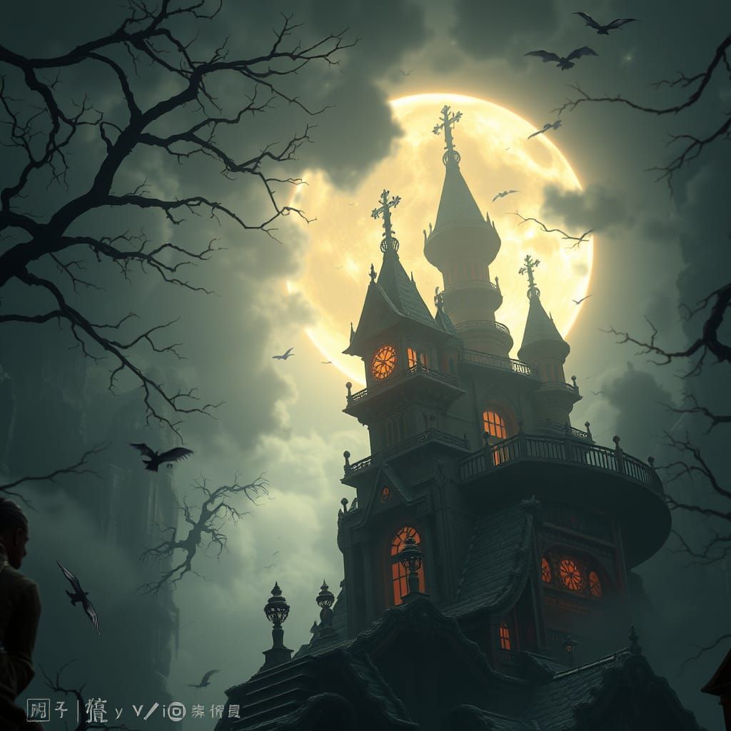 Breathtaking Arcane Scene in 3D Anime Style