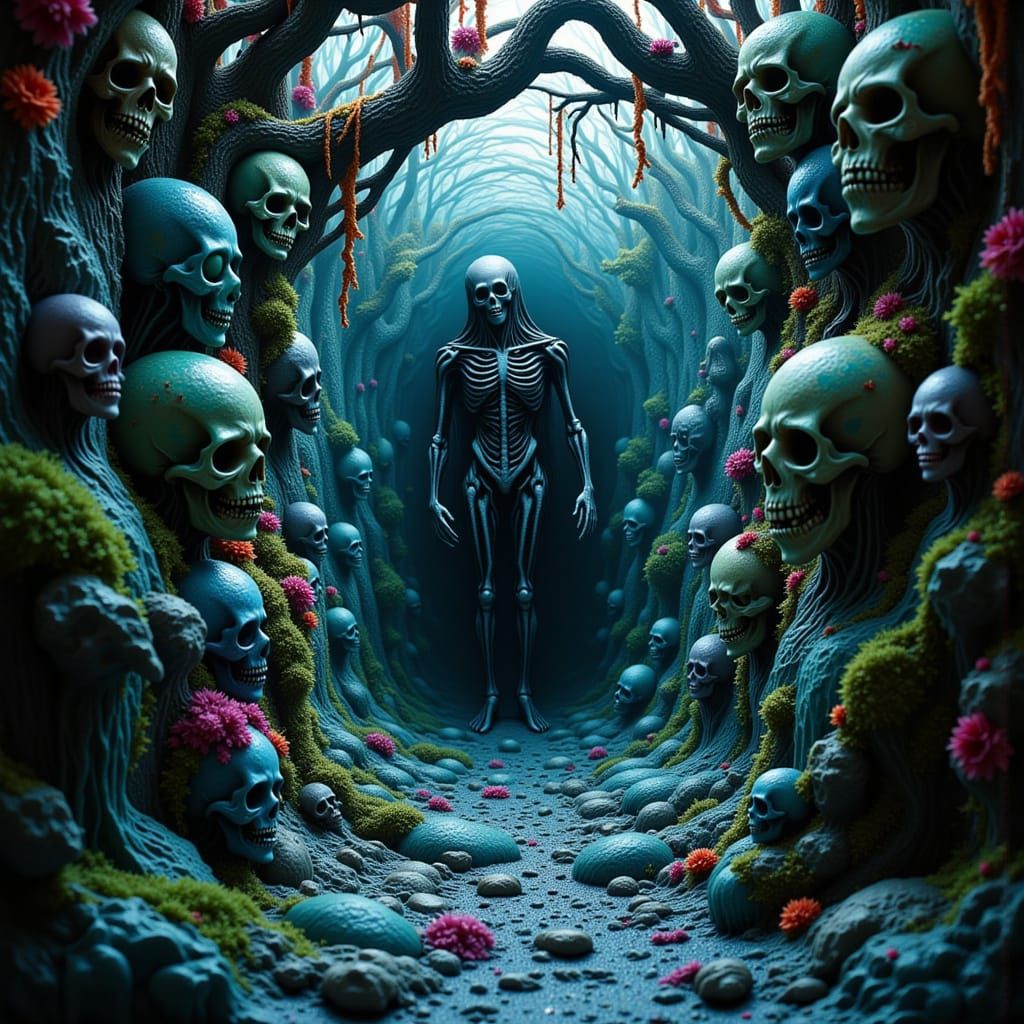 Eerie Art Installation Explores Mortality