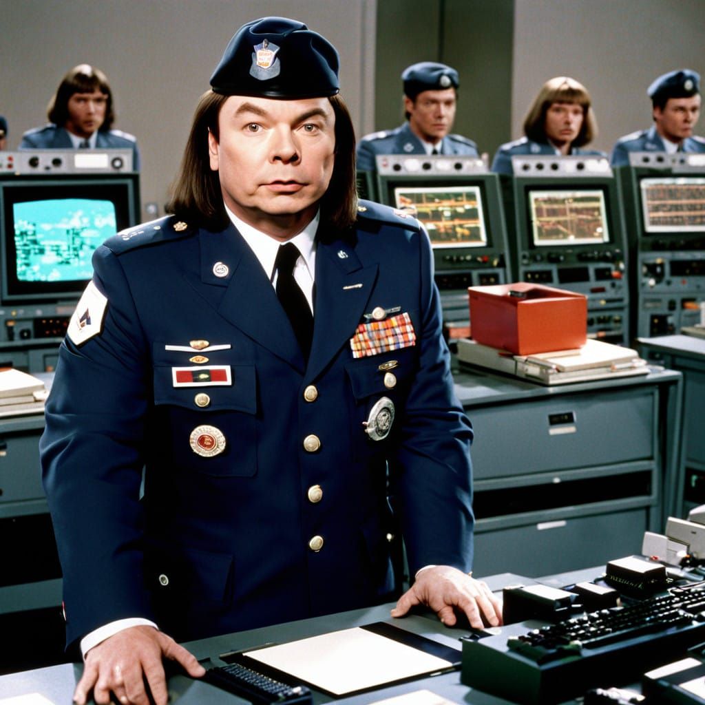 Wayne's Cyberpunk Military Commander