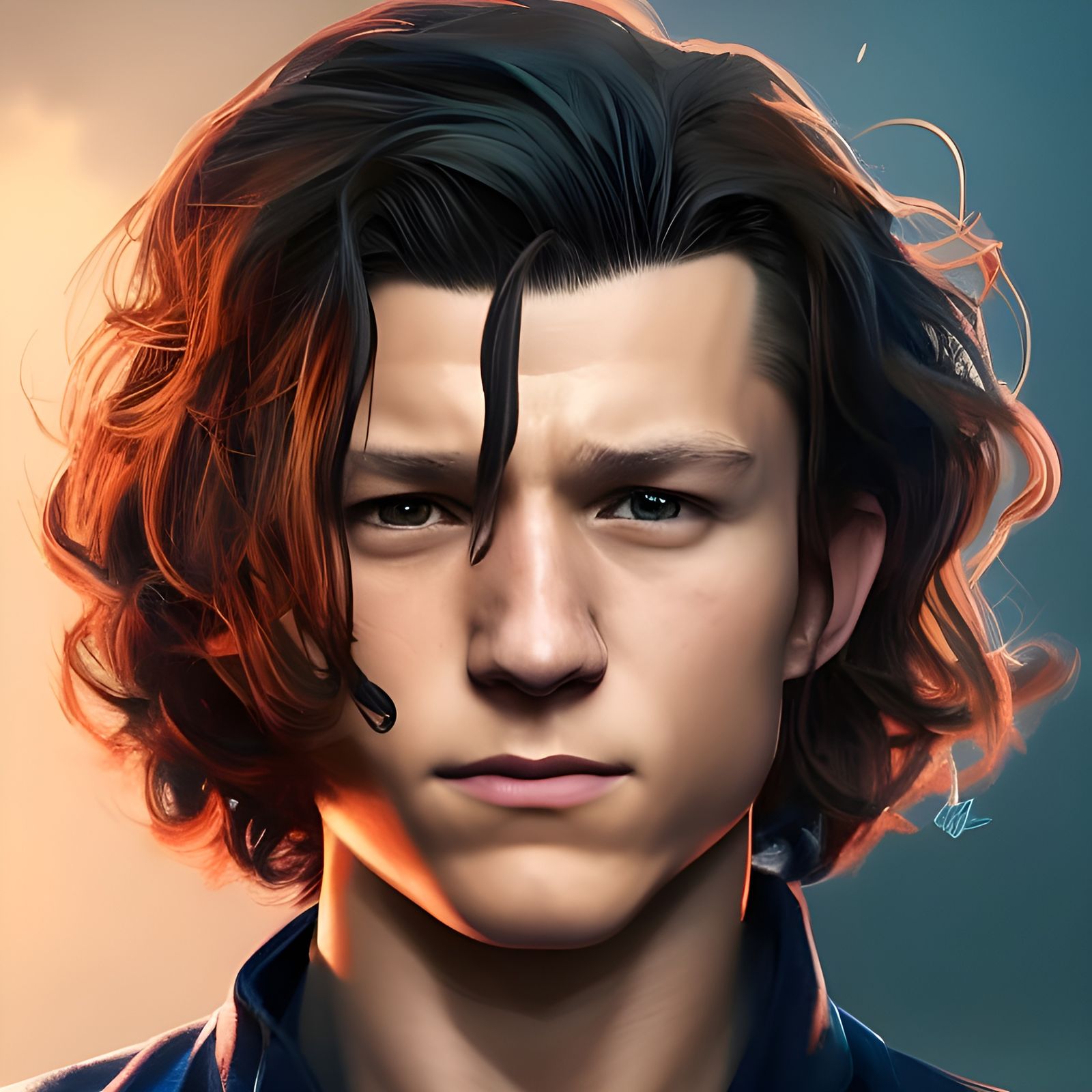 Detailed Portrait in Artgerm and Mucha Style