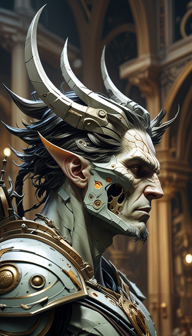 Grotesquecore Angelarium Aesthetic Mechanic at Work