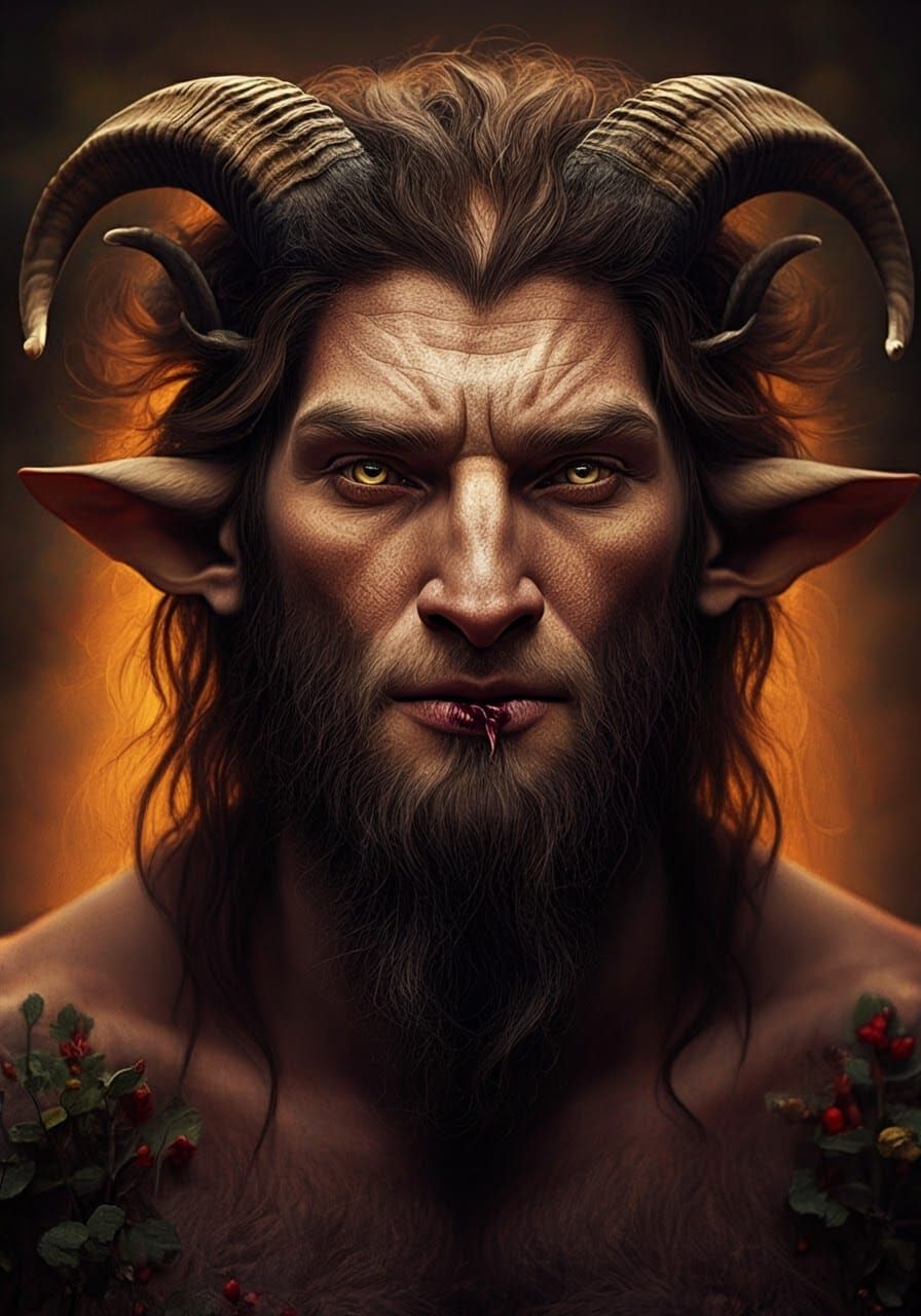 A Satyr from Greek myth.