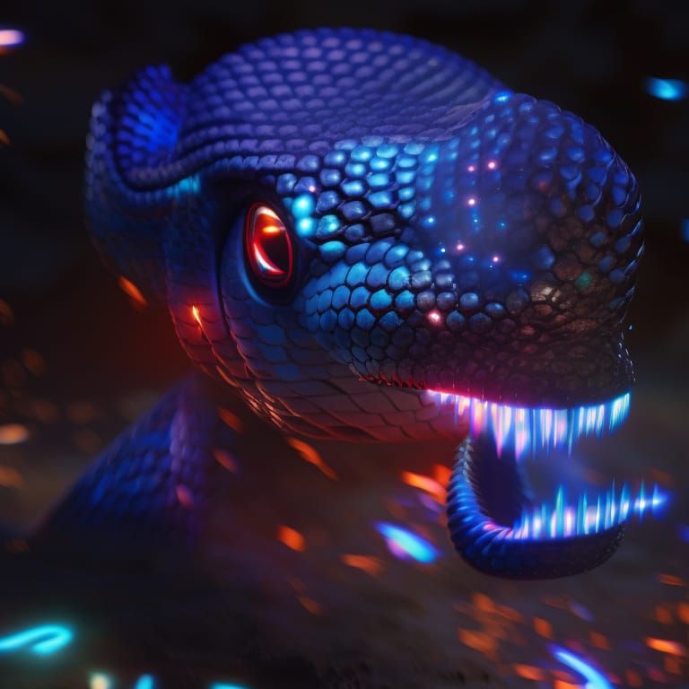 HD Snake head 2