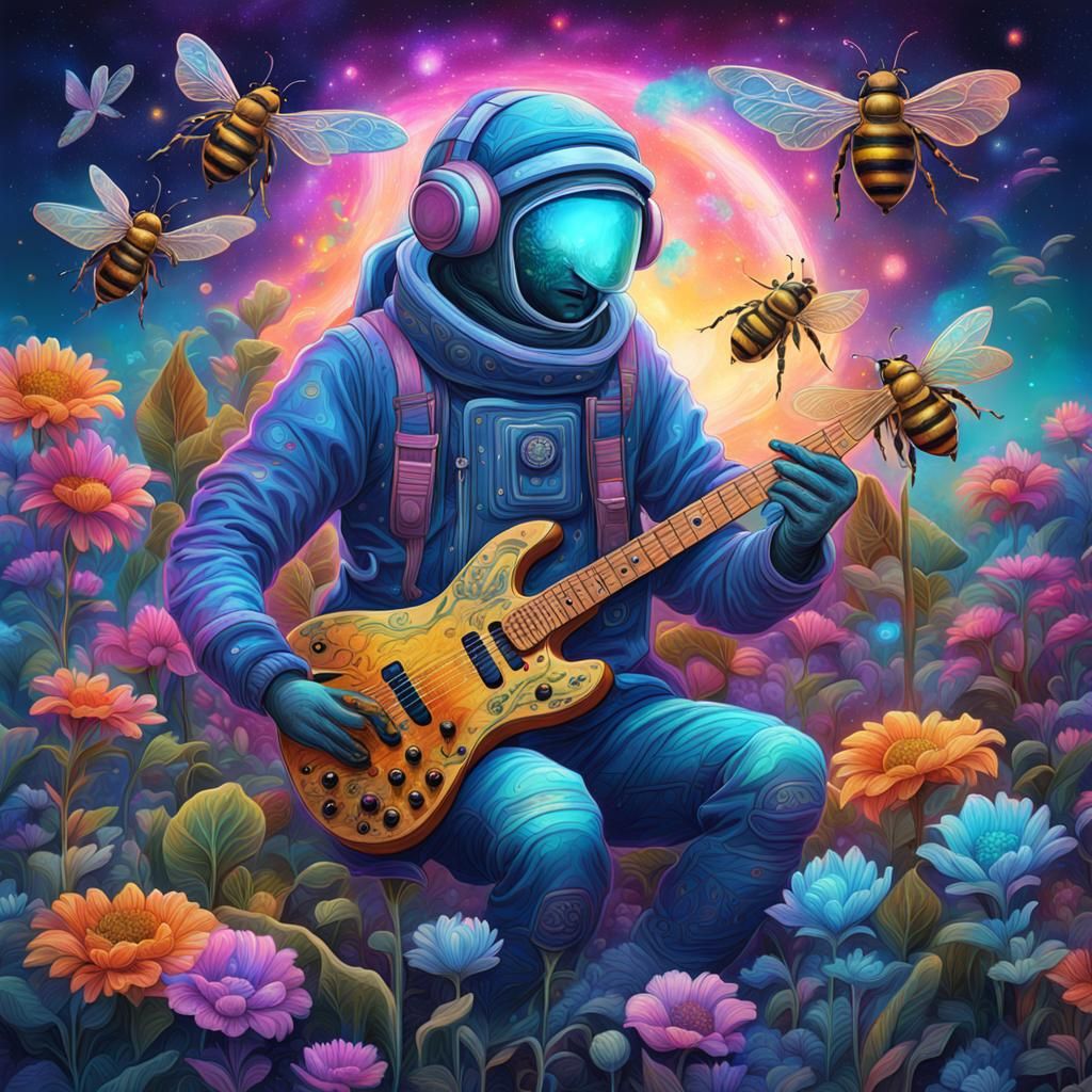 Cosmic Guitars and Mechanical Bees Garden