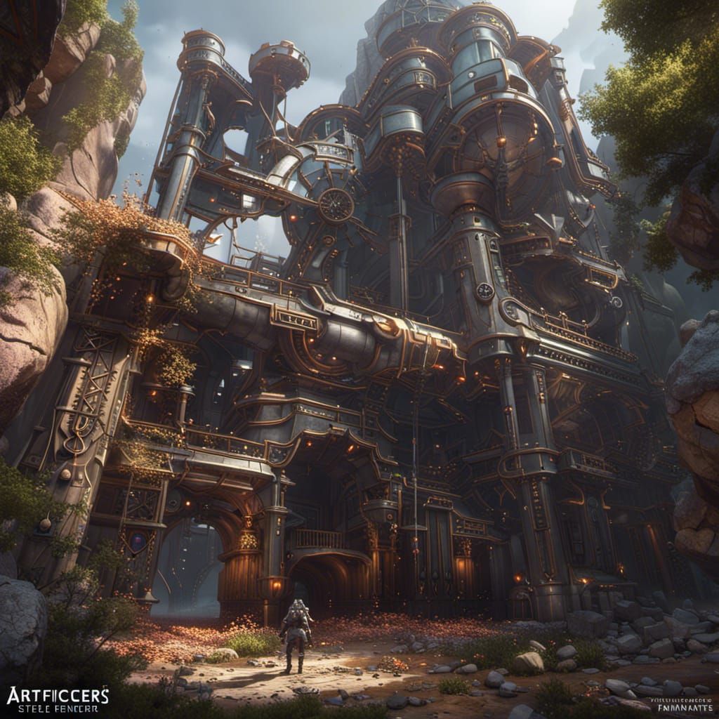 Artificer's Steel Defender in Detailed Matte Painting