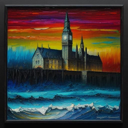 Serpentine Figures in Neo-Impressionist Expressionism