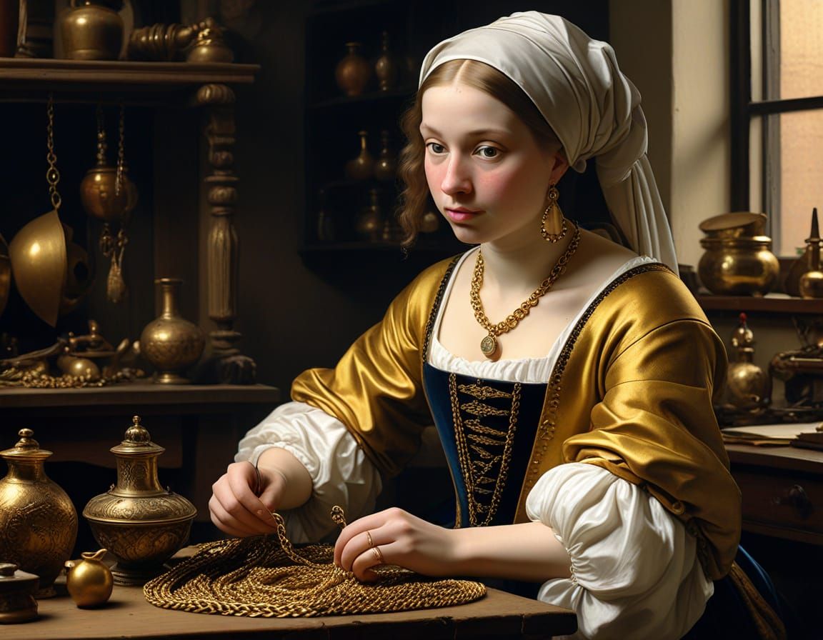 Goldsmith at Work: Dutch Masters Style
