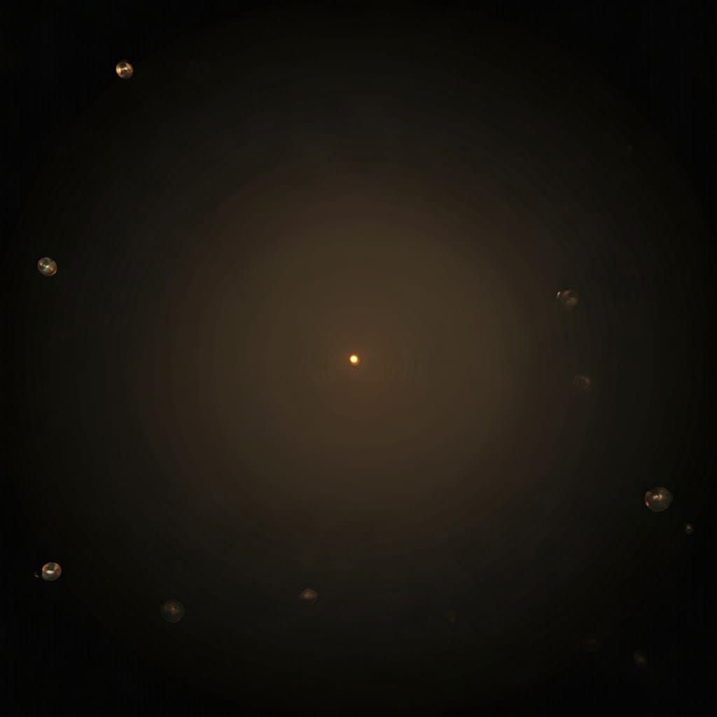 Metallic 3D Letters 'Stay Blessed' in Hyperreal Style