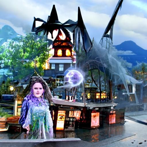 Halloweentown Princess Splendora: Ethereal Witch of Ancient ...