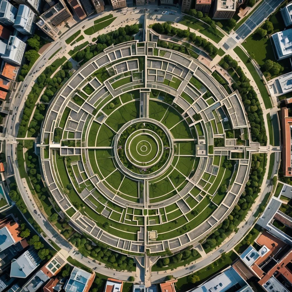 Carmina Burana: Sacred Geometry City Park Design