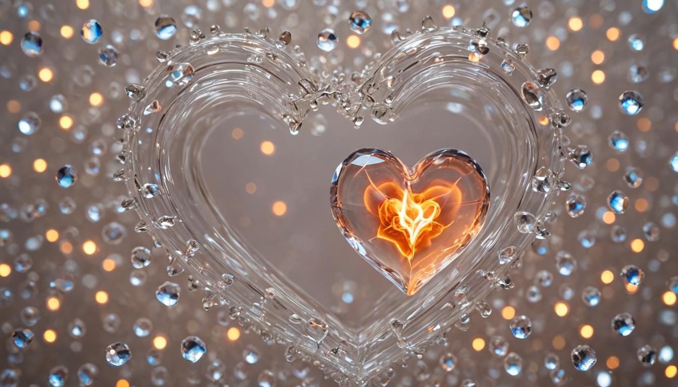 Flaming Heart Ad Infinitum: Professional Photography