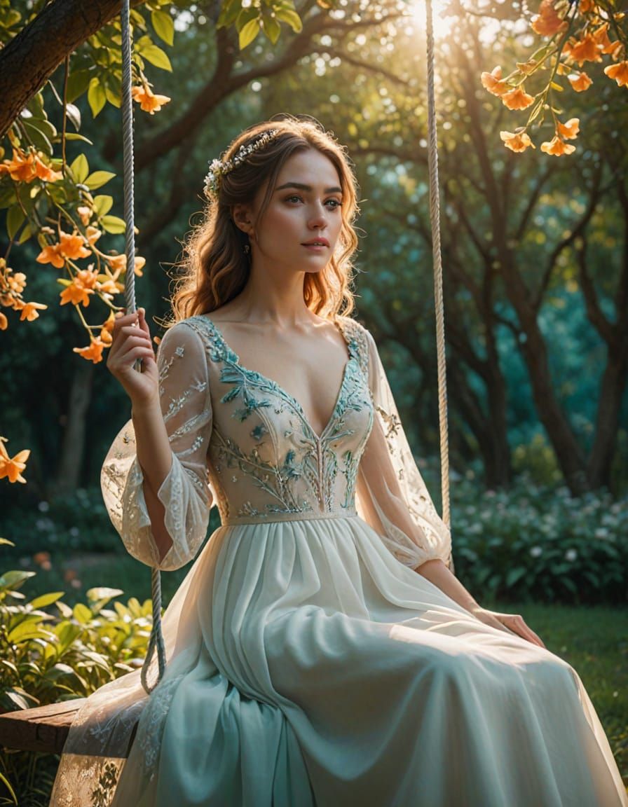 Whimsical Dreamscapes in Vibrant Digital Art