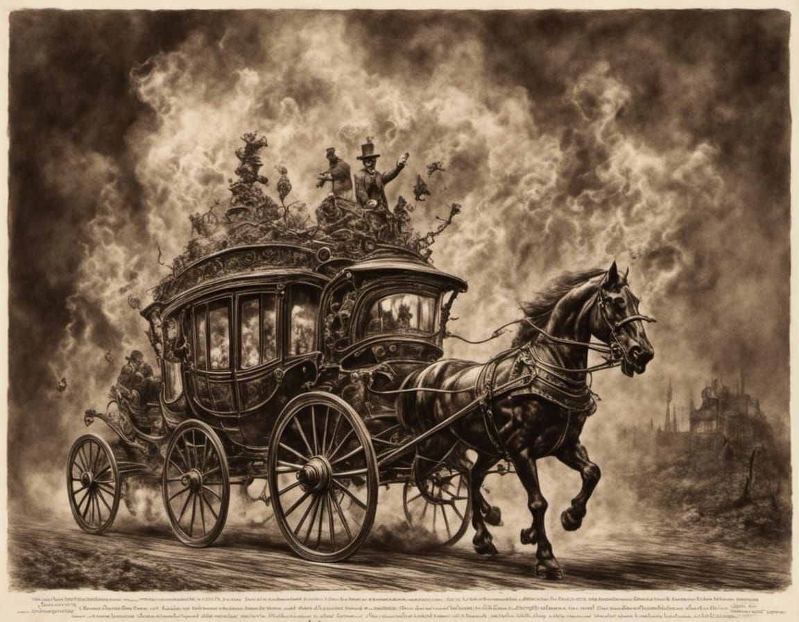 Vintage Horror Carriage VI