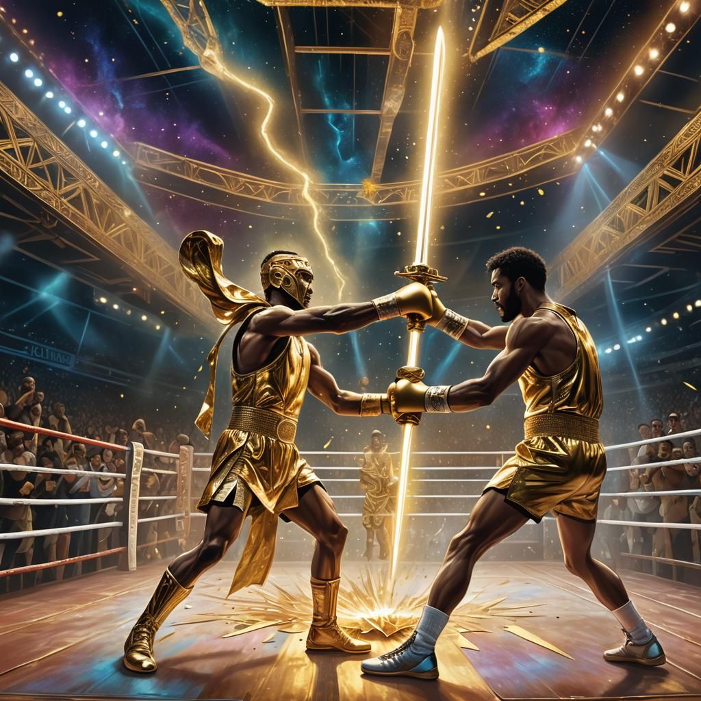 Golden Sword Launch in Boxing Arena